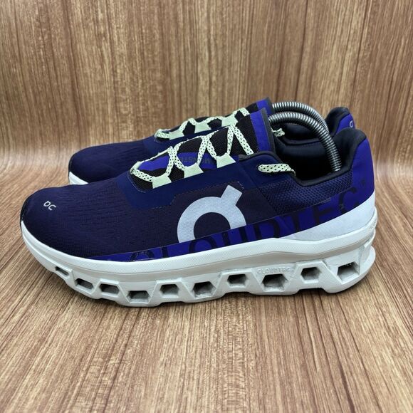 On Running Brand Acai/Aloe Purple Cloud Cloudmonster CloudTec Shoes Mens Size 10 - Picture 2 of 8